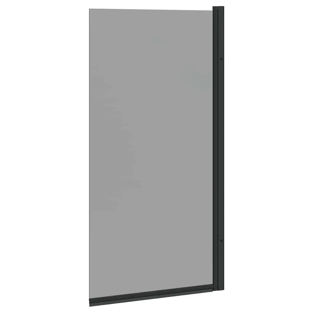 Schermo per Bagno e Doccia Nero 68 x 130 cm Vetro Temperato 42018544