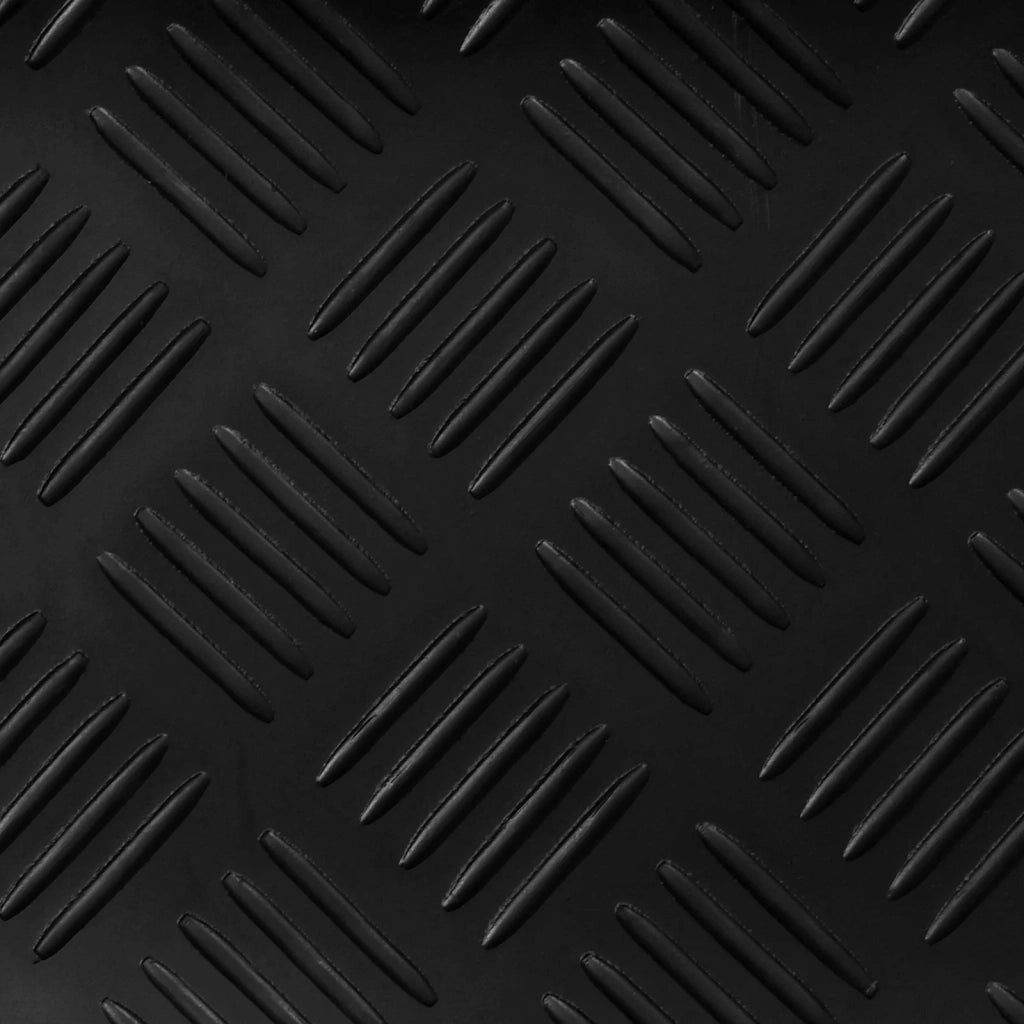 Tappeto per pavimento Nero 1,5 x 4 m Gomma 42046727