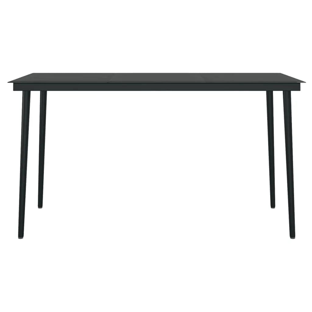 Set da Pranzo da Giardino 7 pz con Cuscini Grigio 3099501