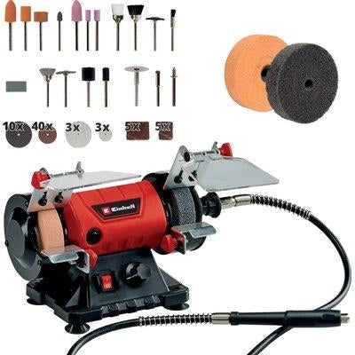 SMERIGLIATRICE DA BANCO TCXG 75 KIT EINHELL  VOLT 230 WATT 150  MM 75
