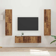 Set mobile TV 6 pcs Legno vecchio Legno multistrato 3409130