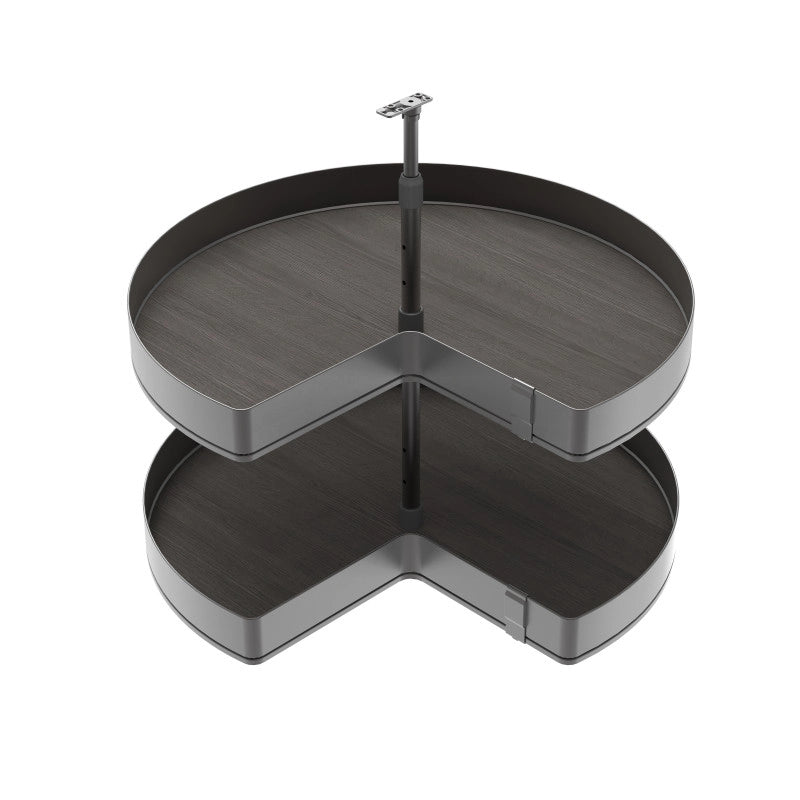 Carrello estraibile con cestelli e accessori Harmony con chiusura soft, Modulo larghezza 300mm altezza 700mm, Acciaio