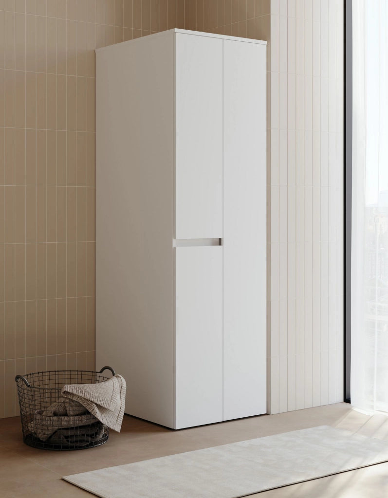 Armadio da bagno "Solis 60" - cm - Bianco opaco