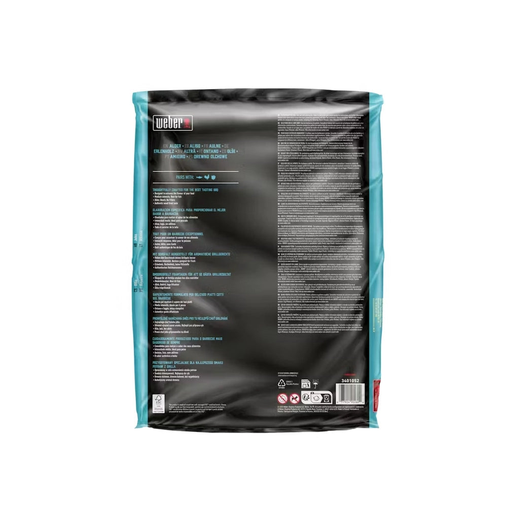 Pellet Weber per Barbecue 100% Legno di Quercia