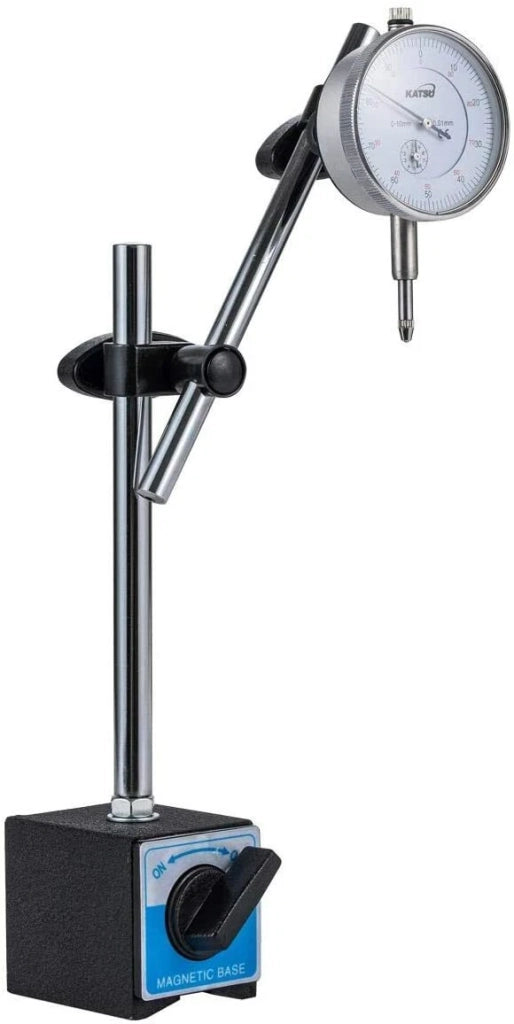BASE MAGNETICA SNODABILE CON COMPARATORE CENTESIMALE