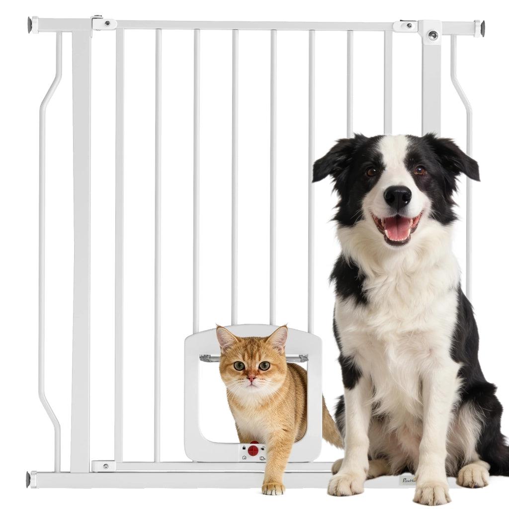 Barriera per cani estensibile ¨C Minimal ¨C Bianco 76 cm
