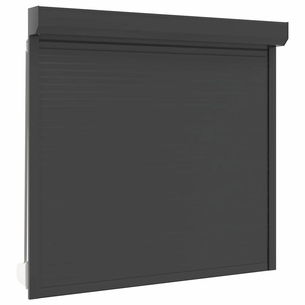 Persiana a rullo Antracite 160 x 150 cm Alluminio e poliuretano 42047074