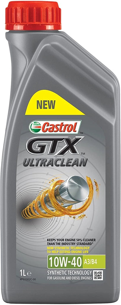 CASTROL GTX ULTRACLEAN SINTETICO MULTIGRADO 10W40 A3/B4