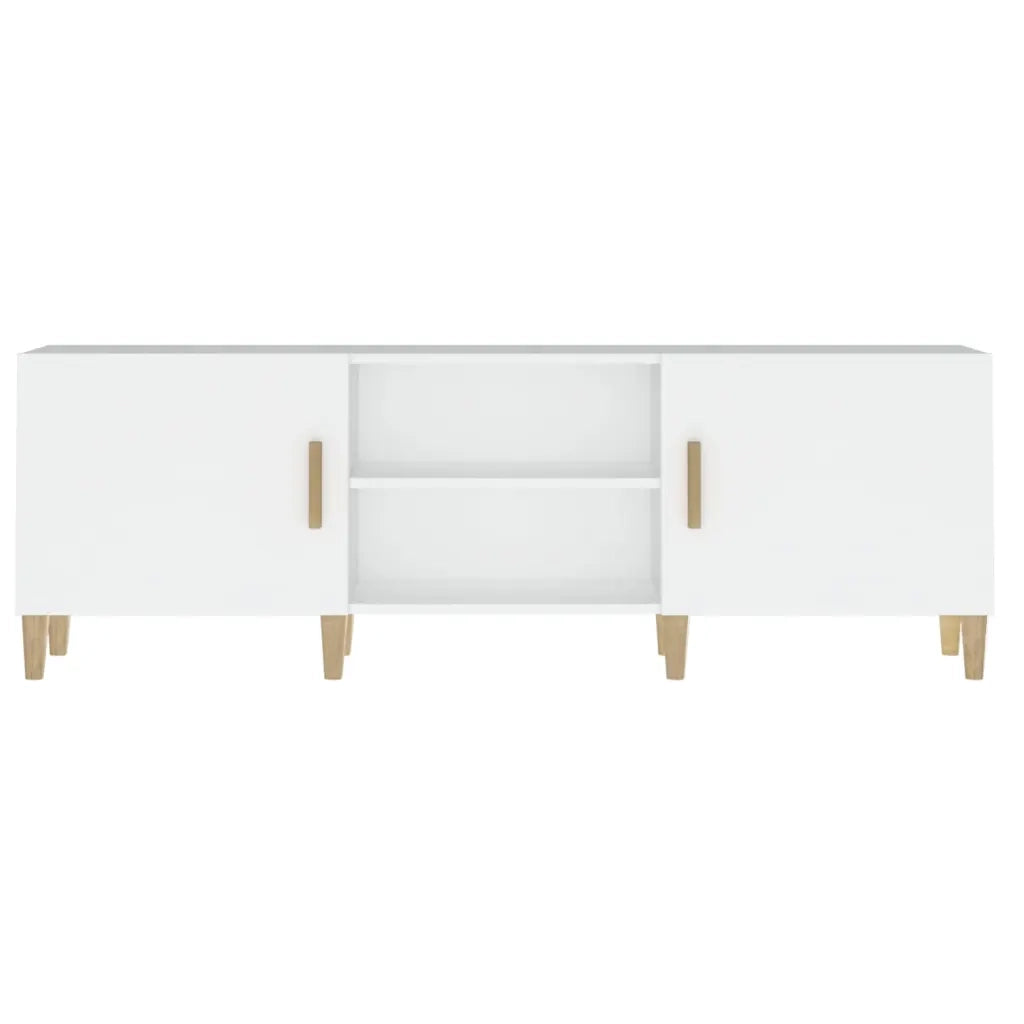 Mobile Porta TV-Mobile per TV-Credenza TV Bianco 150x30x50 cm in Legno Multistrato 767053