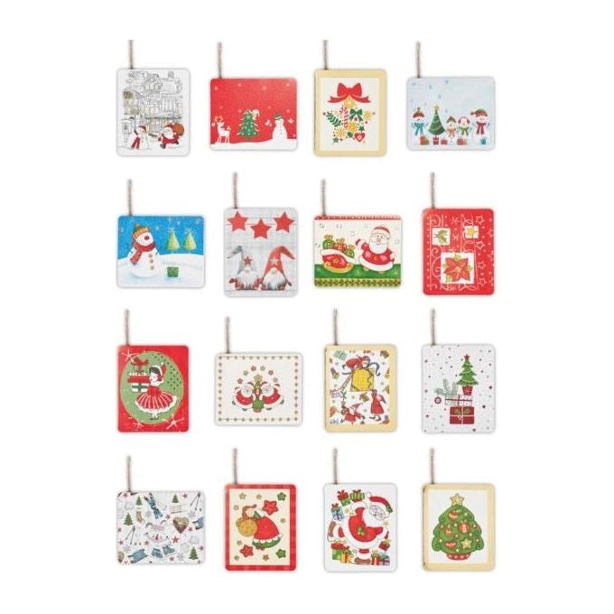 Saul Sadoch Rex 20554 Biglietti Auguri di Natale Assortiti Confezione da 200 Pezzi colore Assortiti
