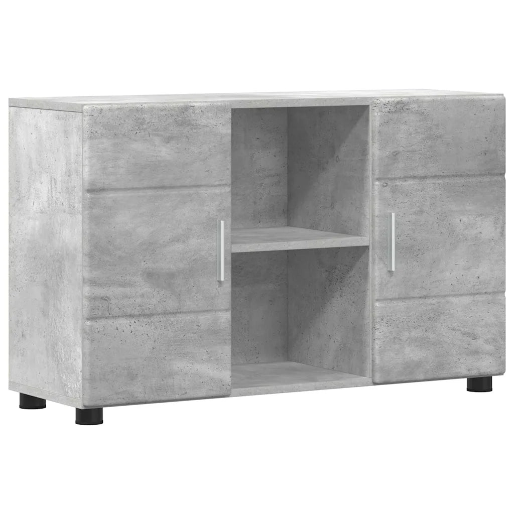 Credenza con porta FLORIN Grigio cemento 88,5 x 30,5 x 55,5 cm 880294