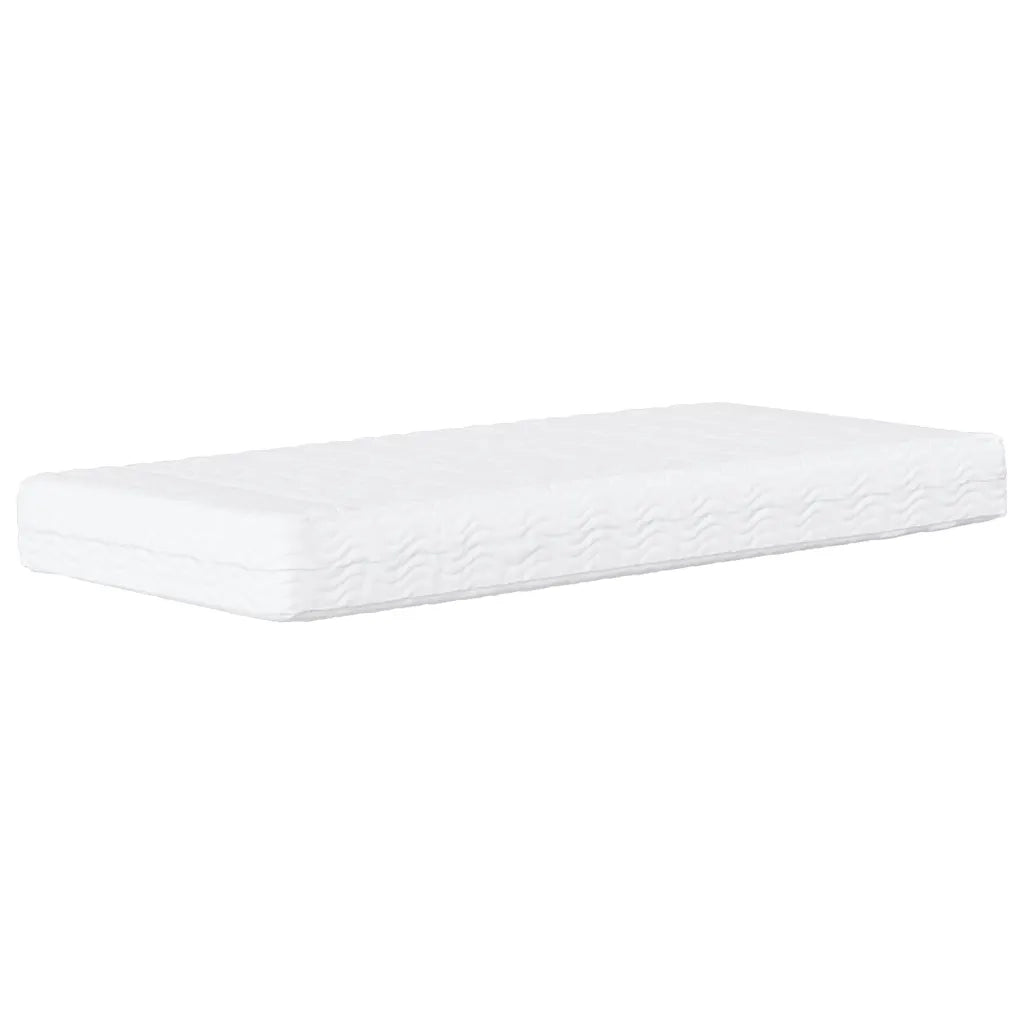 Materasso in Schiuma per Bambini Bianco 80x160 cm Durezza H2 H3 4016552