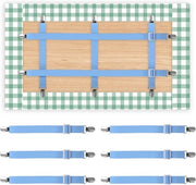 Klemme per tappeto elastica - Resistente e flessibile - Set da 4 pezzi