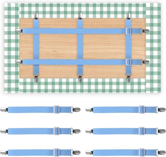 Klemme per tappeto elastica - Resistente e flessibile - Set da 4 pezzi