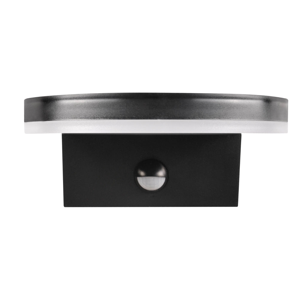 Applique esterna LED 10W 4000K PIR nero Polux Tesa