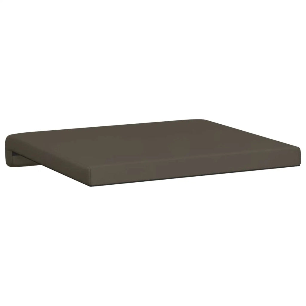 Cuscino per panchina 2 pcs Similpelle Grigio Profondità 35 cm 42043036