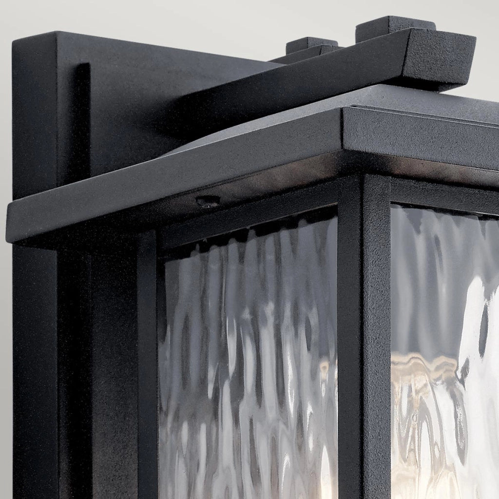 Applique esterna CAPPANNA industriale nera E27 IP44 Kichler