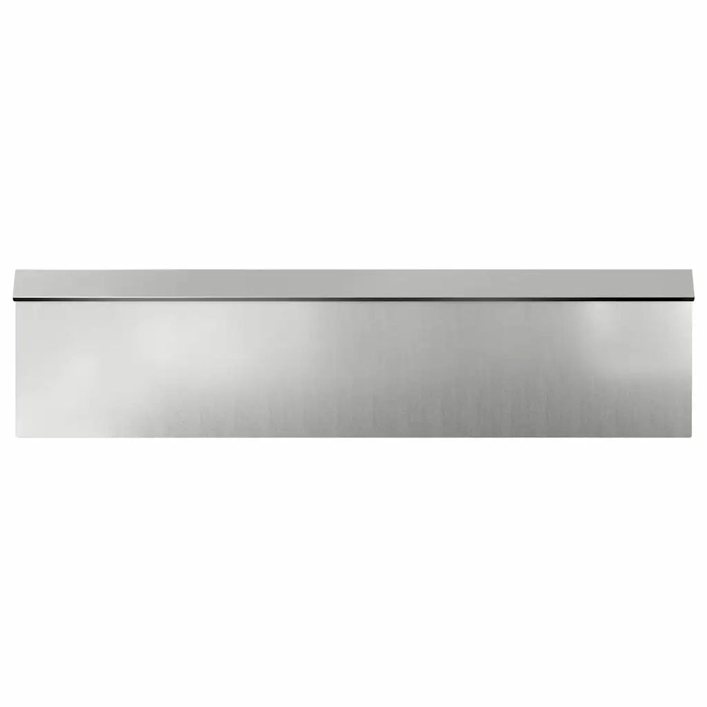 Recinto per lumache 4 pz Argento 100 x 3,5 x 25 cm CFW4604475
