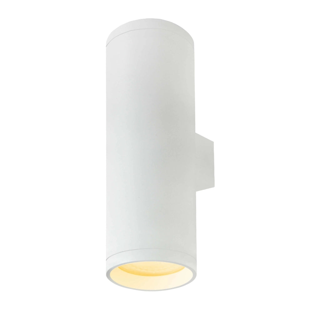 Applique Torre bianca metallo 2 luci GU10 Light Prestige