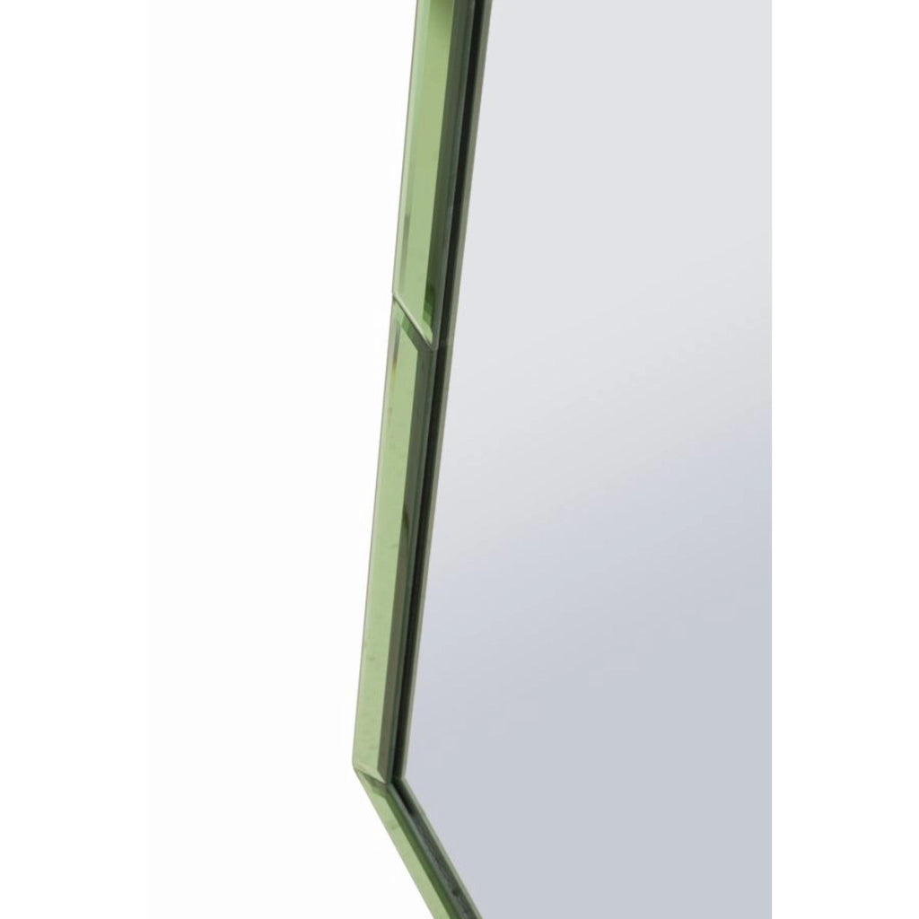 Specchio con Cornice VKH698, Verde, MDF, 150x55x2 cm