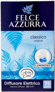 FELCE AZZURRA DIFFUSORE ELETTRICO LUMINOSO 20 ML CLASSICO