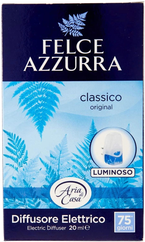 FELCE AZZURRA DIFFUSORE ELETTRICO LUMINOSO 20 ML CLASSICO