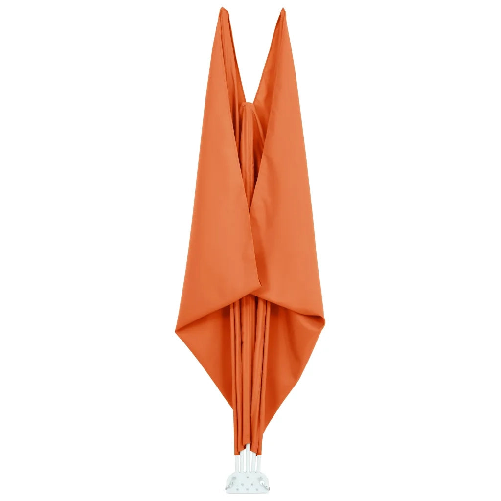 Tenda Laterale per Terrazza Pieghevole Terracotta 400x200 cm 44574