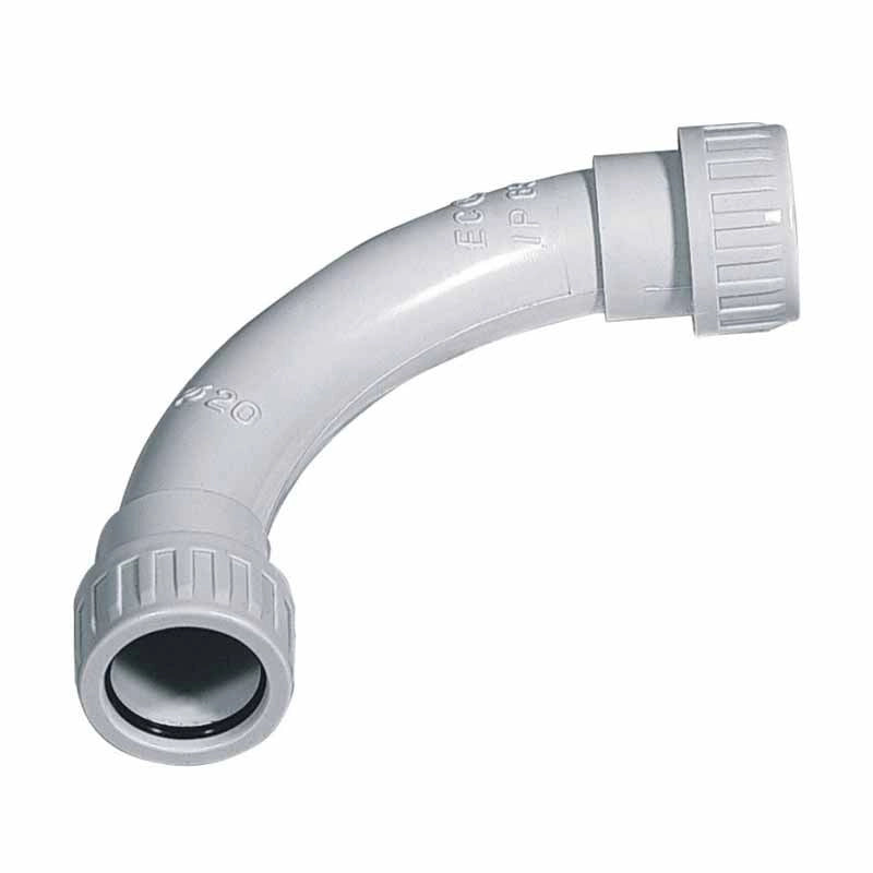CURVA A 90  °   EE ? 20 mm