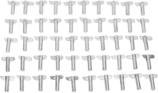 Accessori di scala - Borgpen rotativo 180 gradi - 50 pezzi - Galvanizzato - Accessori scala mobili