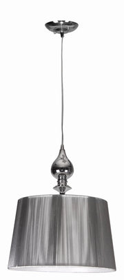 Lampada a sospensione Candellux Gillenia Ø35 cromo E27