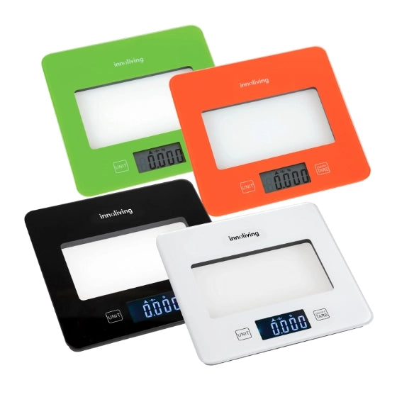 Bilancia Digitale Cucina Ultraslim Col. Arancio Innoliving INN-123O