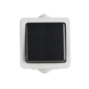 Kanlux TEKNO Interruttore unipolare nero IP54 10AX 250V