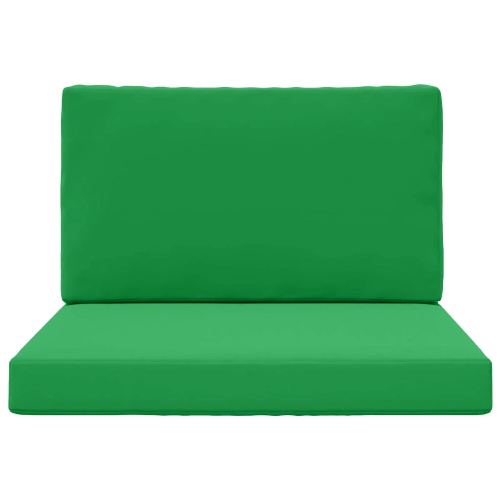 Cuscino per divano da esterno 2 pz | Cuscini per sedie Verde Poliestere