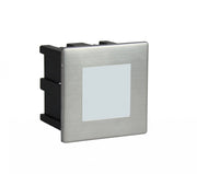 Lampada da incasso LED 1,5W argento IP65 SU-MA Mur F04