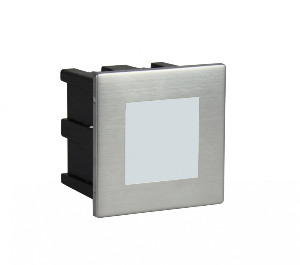 Lampada da incasso LED 1,5W argento IP65 SU-MA Mur F04