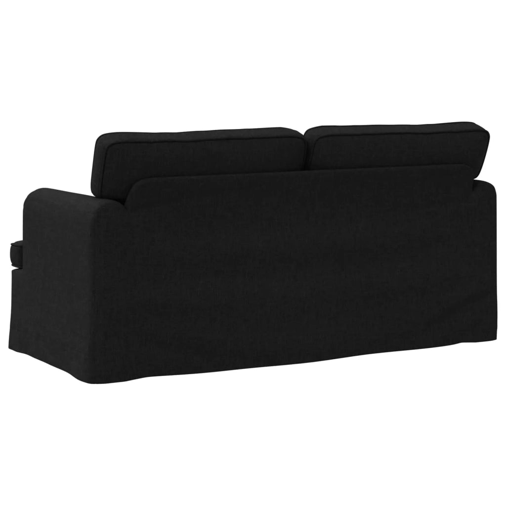 Divano Nero 162 x 80 x 85 cm Tessuto 42024492