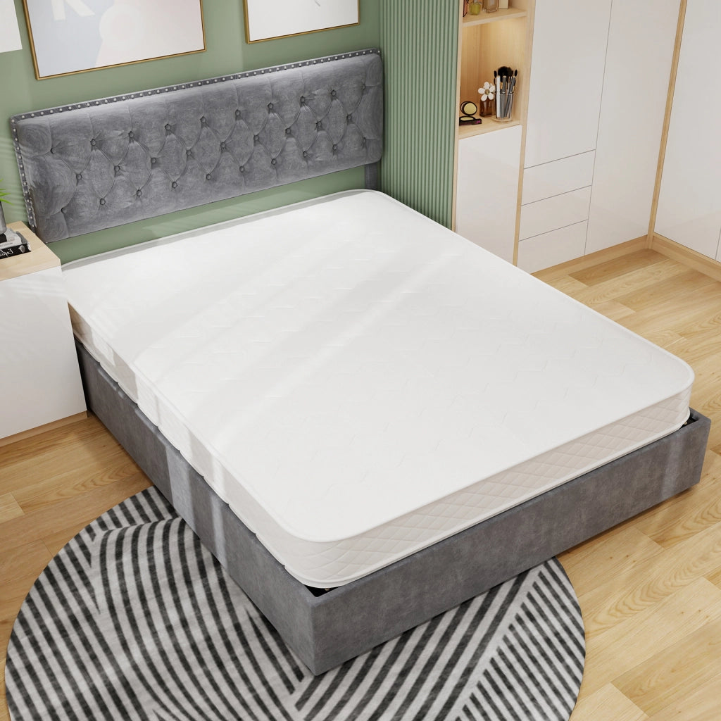Materasso a molle indipendenti 3D bianco 160x200 cm