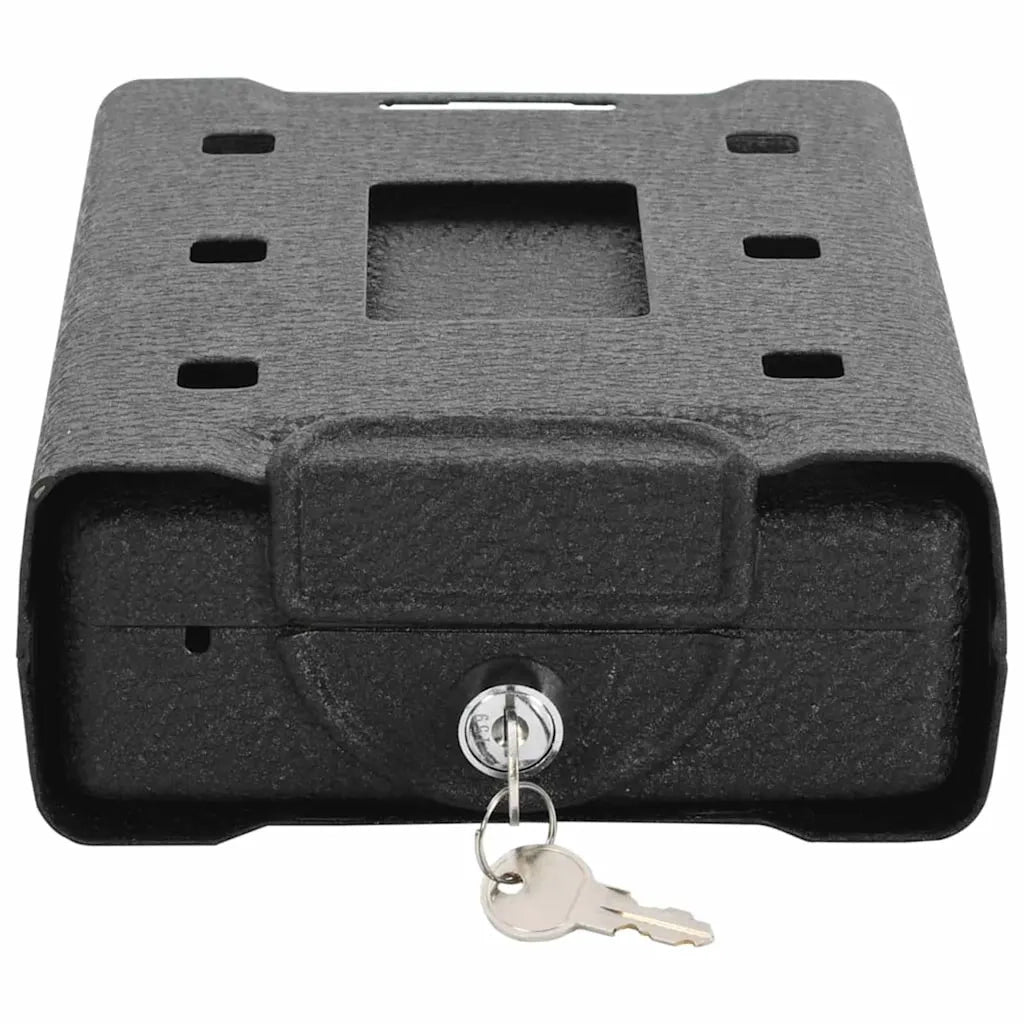 Cassaforte per Auto con blocco Nero 22 x 16 x 7 cm Acciaio 42011320