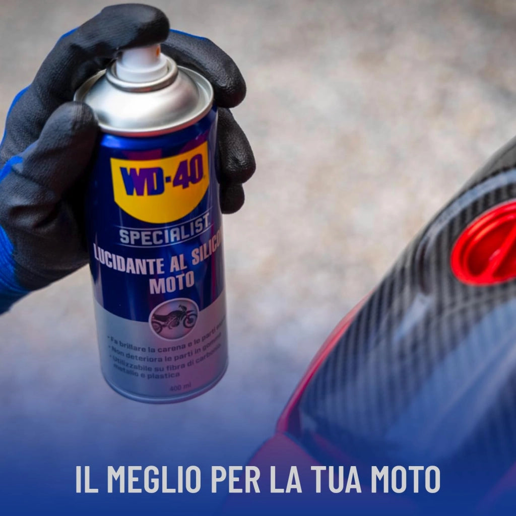 Lucidante Spray per Moto Wd 40 400 ml