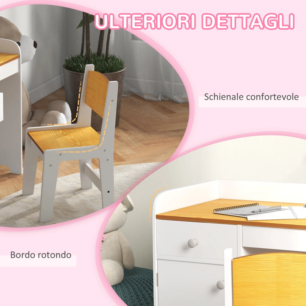 Sedia Bambini ¨C Minimal ¨C Legno Bianco