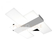 FLIGHT APPLIQUE-PLAFONIERA GRANDE SILVER CCT 1180-70-SI