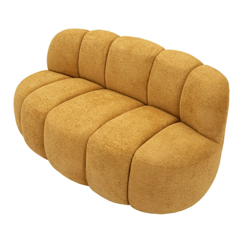 Divanetto Ball Senape cm 145x80x69