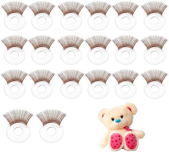 20 pezzi di occhi di poppanti da 20 mm per progetti creativi