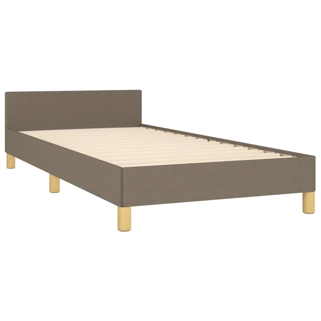 Giroletto senza Materasso Tortora 80x200 cm Tessuto