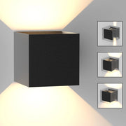ZMH Lampade a parete LED esterne moderne luce verso l'alto e il basso per camera e corridoio