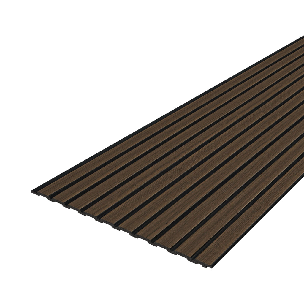 Set Bronckhorst di 6 Pannelli Murali 3D - Effetto Legno Scuro NEU.HOLZ