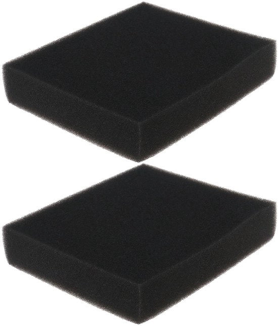 Filtro d'aria 2 pezzi - Filtro d'aria in spugna - Compatibile con Mountfield RV40/RV150/SV40/SV150/V35 - Dimensioni 13x11x2,3 cm - Numero di articolo 118550011/0 1111-9152-01 - Filtro d'aria in spugna