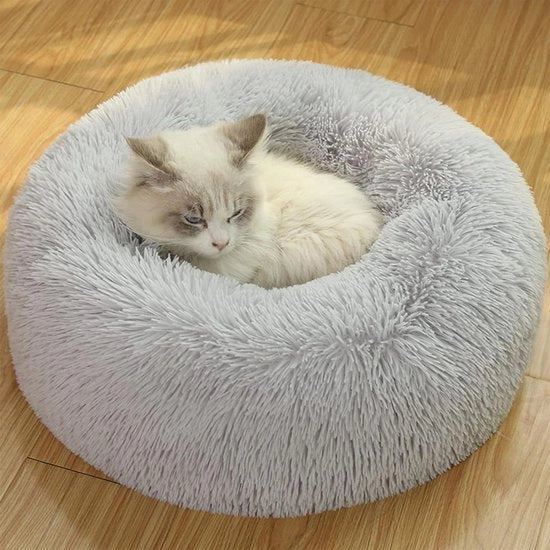 Cuscino donut per animali domestici - 50 cm - per piccoli cani e gatti