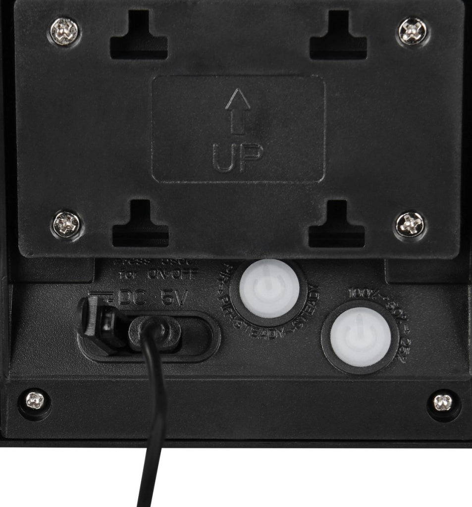 Applique da esterno LED solare 8W nero IP44 MORO RL