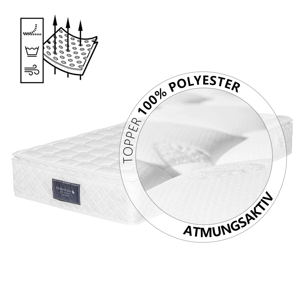 LETTO Imbottito 90x200 cm Grigio Chiaro in Cotone con contenitore
